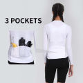 (Preorder)  Santic Women's Long Sleeve Cycling Jersey, Breathable, Reflective, Back Pocket, UPF 50+, Asian Size KL25C01181. 
