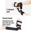 Half-Finger Gloves With Wrist Support/Weight Lifting Hand Gloves. 