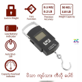 Anchor Portable Hanging Electronic Digital Weighing Scale 50kg -A08 ပိသာ ကျပ်သား ကီလို ပေါင် ချိန်တွယ်ကရိယာ. 