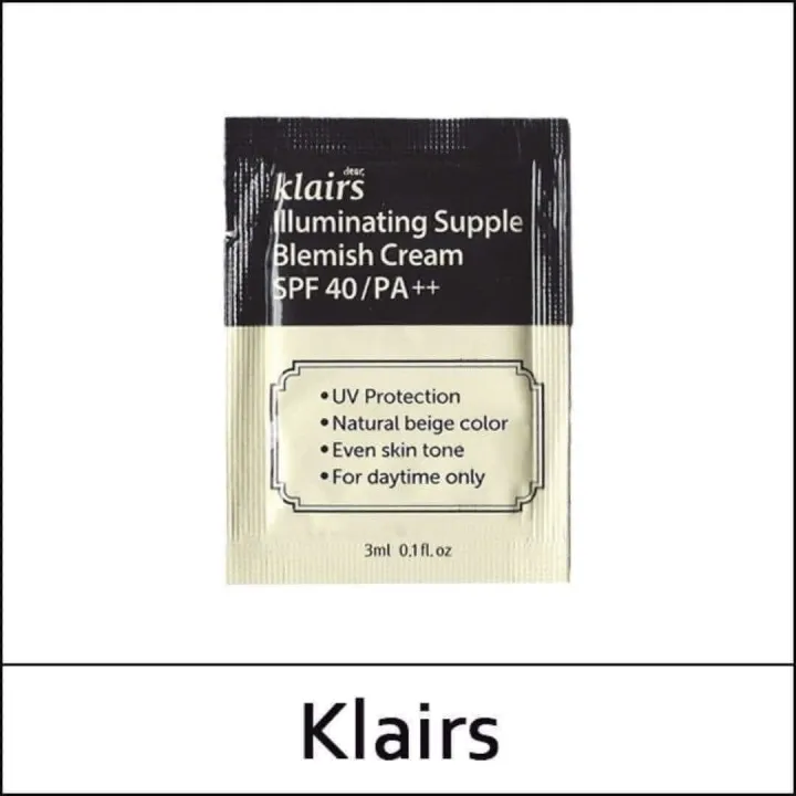KLAIRS%20Illuminating%20Supple%20Blemish%20BB%20cream%203ml%20Exp;%20(2025/9)%20-%20Image%204