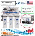 တရက် ၁၀၀ ဂါလံ ( 100GPD )  ရေသန့်စက် RO water purifier  (100 GPD)  (6 stages with UV )....... UNIPURE  Brand( Best Brand in ASIA)). 
