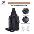 (Preorder)Bullcaptain men's leather chest bag youth college style crossbody bag အမျိုးသားသုံးသားရေလွယ်အိတ်. 