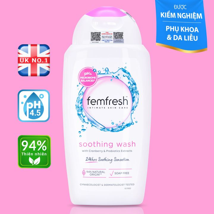 Femfresh Soothing Wash 250ml