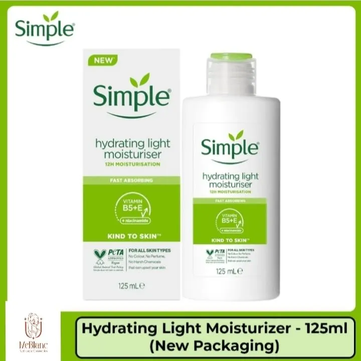 Simple Hydrate Simple Hydrating Light Moisturizer (125ml) | Shop.com.mm