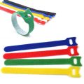 Cable tie Straps Tie Wire Releasable Cable Multicolor Fastening Reusable Separable Plastics Cable Organizer Fastening Power Tools (5pcs). 