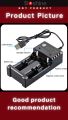 BmaX 2 Slots Battery Charger Intelligent Fast LED Indicator USB 10440 14500 16340 16650 18350 18500 18650 26650 Rechargeable. 