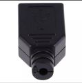 USB Male Head with Cover. 