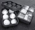 6 Cavity Round/Square Ice Cube Maker Silicone Ice Ball Maker Ice Cube Tray Mold Forms Food Grade Mold. 