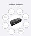 10400mAh UPS Power Supply 5V 9V 12V 18W Battery Backup Mini UPS Support POE for router CCTV. 