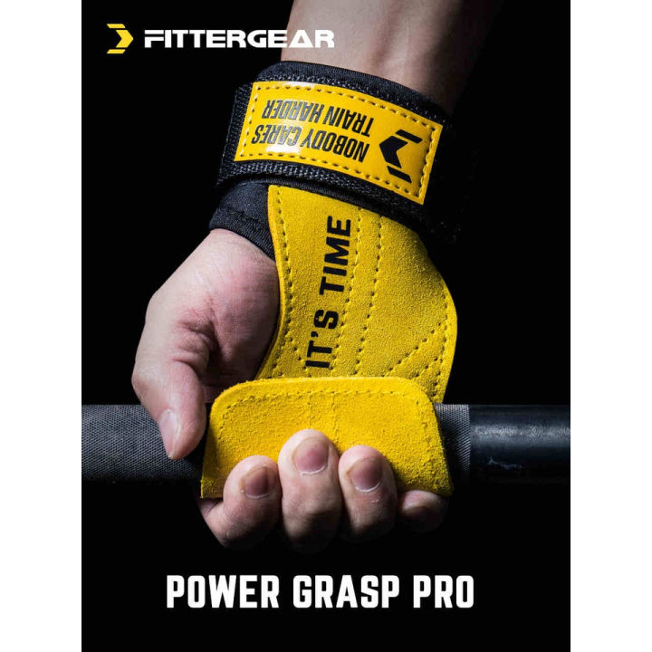 (Preorder)%20FITTERGEAR:%20POWER%20GRASP%20PRO%20Weightlifting%20Gloves,%20Fitness%20Gloves%20with%20Wrist%20Straps,%20Protects%20Palms%20and%20Supports%20Wrists,%20Made%20of%20Genuine%20Cowhide,%20PVC%20-%20Image%202