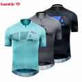 (Preorder) Santic Men's Summer Cycling Jersey Thin Breathable Bicycle Clothing MTB Wear Outdoor Bike Jersey Cycling Jersey K9M2091. 