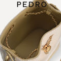 [Pedro] Singapore Preorder Tweed Bucket Bag - Sand. 