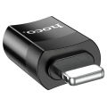 Hoco UA17 IP Male to Type-C Female USB 2.0 Adapter. 