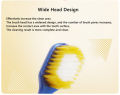 Soft Bristle Toothbrush | 65 Holes, Wide Head, High Brush Density | Oral Care For Adult. 