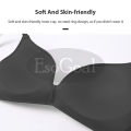 EsoGoal Seamless Bra Backless Thin Underwear Women Push Up Bra No Steel Ring Bra Soft Comfortable Bra Women Breathable Anti-Slip Underwear Innerwear Lingerie. 