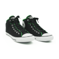CONVERSE CTAS HIGH STREET RETRO MID BLACK/GREEN. 