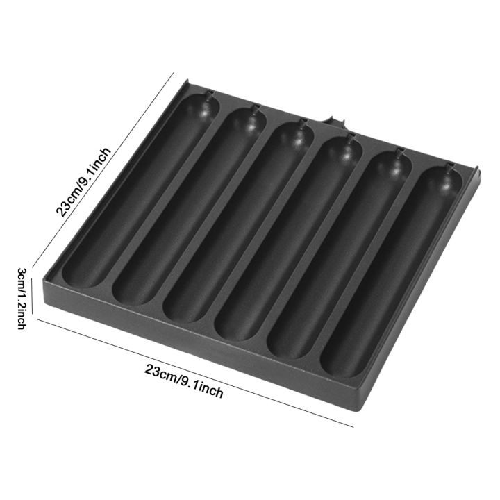 (Preorder)%C2%A0%E3%80%90winnereco%E3%80%916%20Grids%20Hot%20Dog%20Maker%20Sausage%20Cooking%20Tool%20Hot%20Dog%20Mold%20Pan%20Hot%20Dog%20Baking%20Steaming%20Tool%20for%20Outdoor%20Kitchen%20Breakfast%20-%20Image%209
