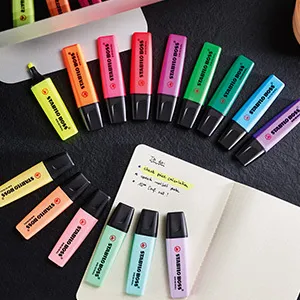 STABILO%20Boss%20Original%20Fluorescent/%20Pastel%20Highlighter%20-%20Image%203