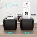 Zywell ZY310(USB+Wireless) 80mm 2-in-1 Thermal Label and Receipt Printer. 