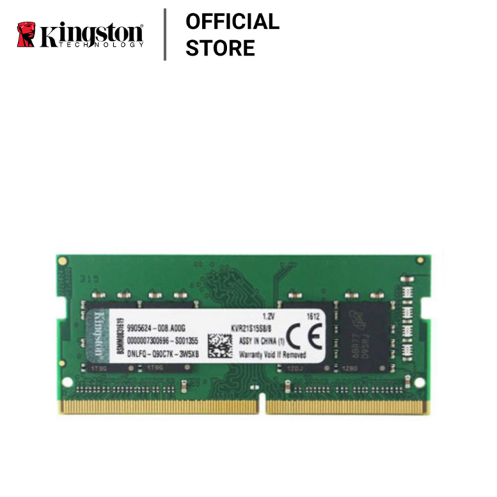 Kingston 8GB 3200MT/s DDR4 Non-ECC CL22 SODIMM 1Rx8