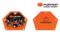 Pumpkin 4" 50 Lbs Magnetic Holder Six Sides Shape (23201). 