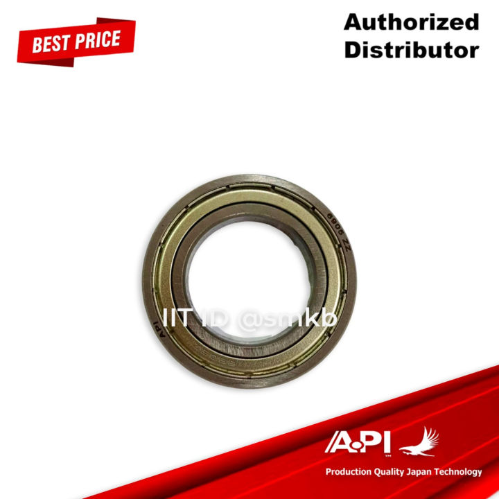 (Preorder)  API Brand Bearing, quality ball bearing, BALL BEARING 6912 ZZ, steel seal 6912 size 60X85X13 App