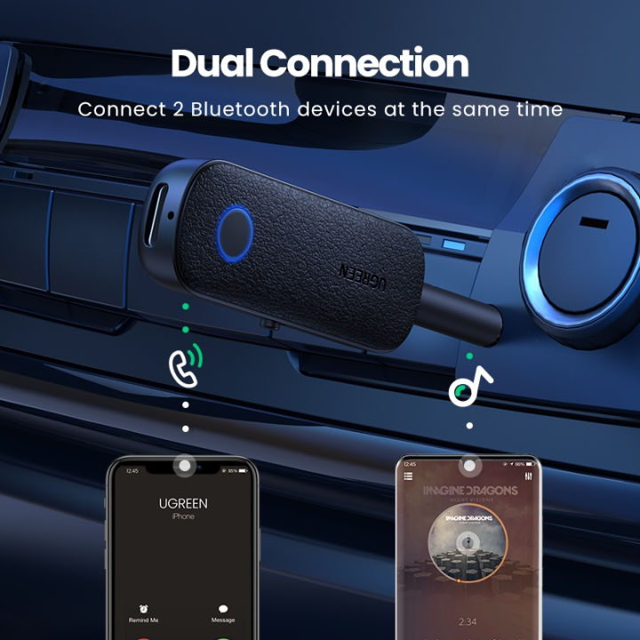 (Preorder)%20UGREEN%202%20In%201%20Bluetooth%205.0%20Receiver%20Adapter%20for%20Speaker%20Headphone%20TV%20Computer%20-%20Image%203