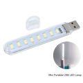 Mini Led Portable 5V 8 LED USB Lighting Computer Mobile Power Lamp Night Light. 