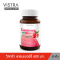 (Preorder)VISTRA Cranberry 600 - Vistra Cranberry 600 (cranberry extract) (30 pills). 
