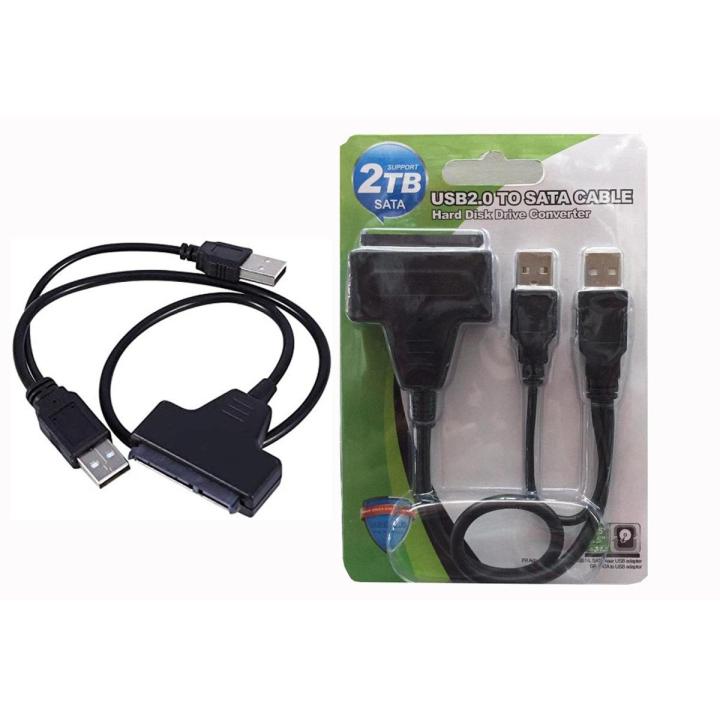 USB2.0 to SATA cable 2TB Hard Disk Drive Converter
