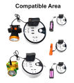 DC 4.2V Travel Charger Adapter with (5.5x2.5)mm Male Jack. 