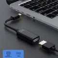 Mini DP to HDMI transfer cable 4K high-definition lightning Minidp to HDMI computer graphics card external converter. 