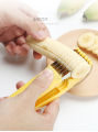 multi-purpose banana sausage slicer. 