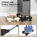 Adjustable Computer Tower Stand with Rolling Caster Wheels Mobile PC Holder Tower Stand Under Desk Fit. 