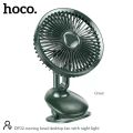DF02 moving head desktop fan with night light. 