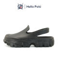 (Preorder) Hello Polo Slippers, Big Head Shoes, 3.2 cm Thick Heels, Very Soft Soles, Non-Slip, Platform Slippers for Women and Men, Suitable for the Season HP8025  အမျိုးသား/သမီးစီးကွင်းထိုးဖိနပ်. 
