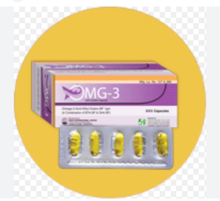 omg3 (Omega 3) soft gelatin capsule(အလုံး30ပါ၀င်သည်)