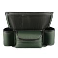 Car storage bag center console armrest box multi-functional isolation block bag storage bag Napa leather car interior storage. 