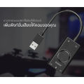 (Preorder) ORICO USB external sound card with headset port, microphone port, jack port, 3.5mm adapter. 