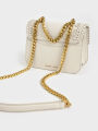 Shwe Branded Shop : Charles & Keith WOVEN DOUBLE CHAIN HANDLE BAG [Outlet]. 