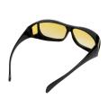 Anti Glaring Vision Driver UV 400 Night Driving Glasse Goggles For Man Woman. 