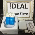 I9S-TWS Airpod + Silicon Charging Box Protector and Hook Wireless Earbuds. 