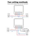 Mini Smart Switch 16A DIY Light Switches 2 Way Wireless Control Smart Home. 