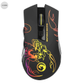 MARVO M209 6400 DPI Gaming Mouse Wired Computer Mouse 7 Colors Backlight. 