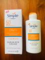 Simple Tinted Mineral Sun Block Cream 125ml. 