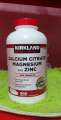 Kirkland Calcium Cltrate Magnesium & Zinc. 