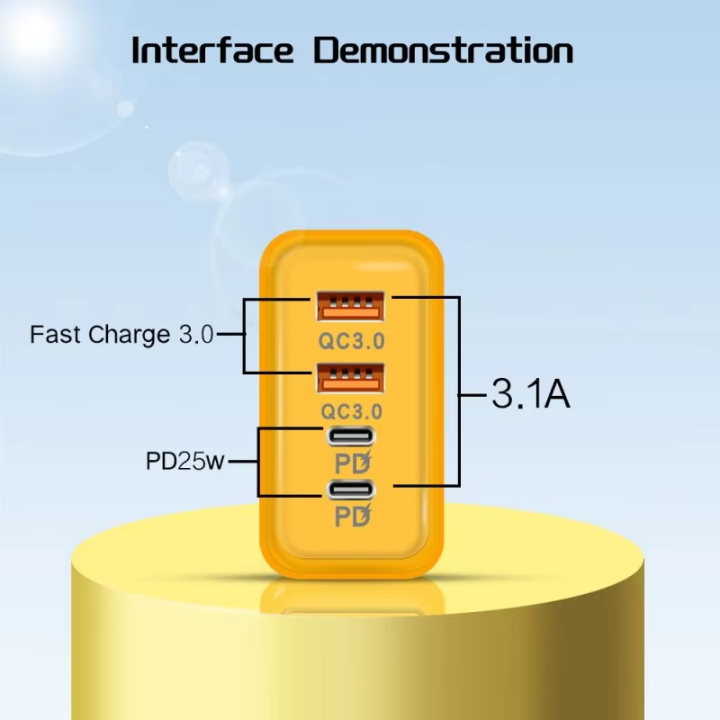 4-Ports%20120W%20Fast%20Charger%20USB%5BC%20PD%20Type%20C%20EU/US%20Plug%20Wall%20Charger%20Power%20Adapter%20-%20Image%207
