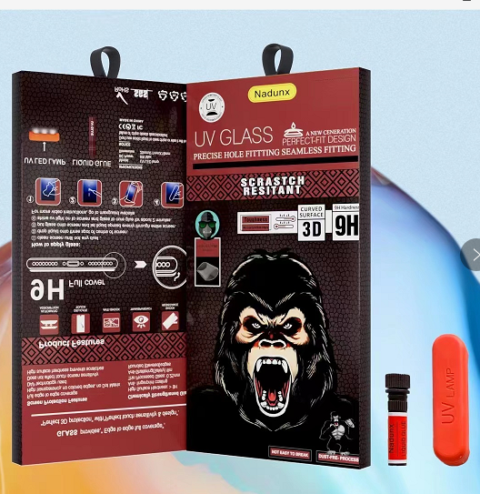 Nadunx%20"Xiaomi%20CC9%20Pro%20/%20Mi%20Note%2010"%20Screen%20Protector%20Tempered%20Glass%20Premium%20Nanoscale%20UV%20Light%20Curved%20Liquid%20Glass%20Screen%20Protector%20-%20Image%202