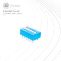 DIP Switch (2.54mm Pitch, Blue) - CE Store. 