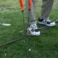 Portable Hand Chainsaw. 